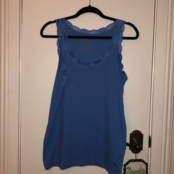 Faded Glory Tops - Faded Glory blue tank top size XXL